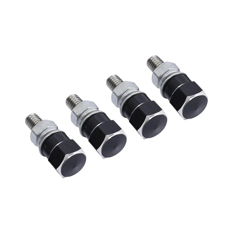 4PCS Hex License Plate Frame Bolts Fit For Harley Touring Sportster Dyna Softail
