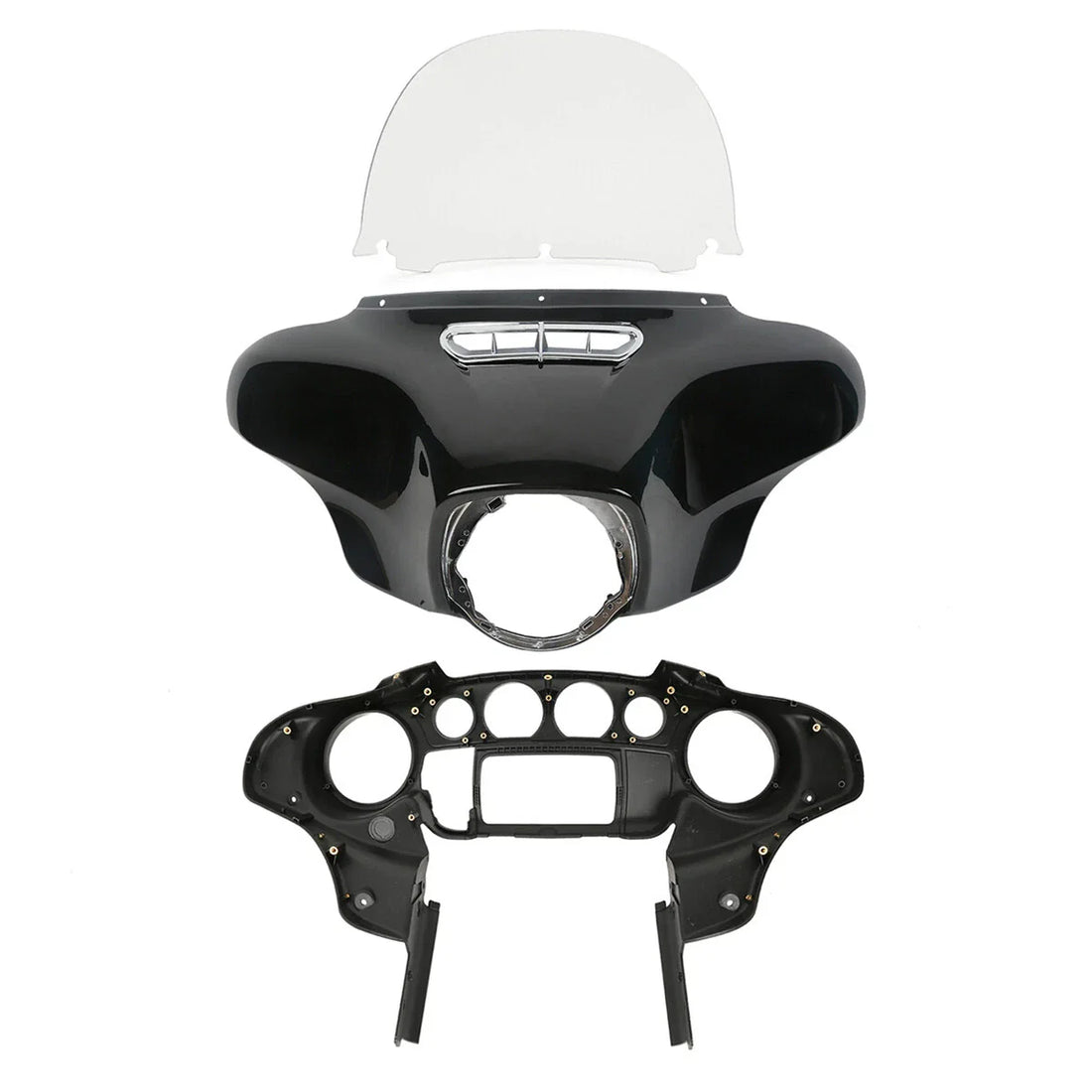 Batwing Outer Inner Fairing w/ Windshield Fit For Harley Electra Glide 2014-2024