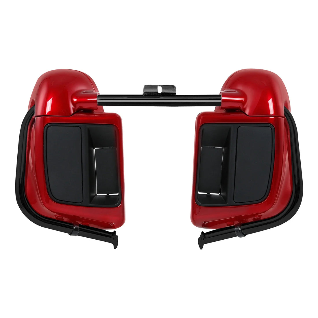 Red Lower Vented Fairings & Engine Guard Bar Fit For Harley Road Glide 2014-2023