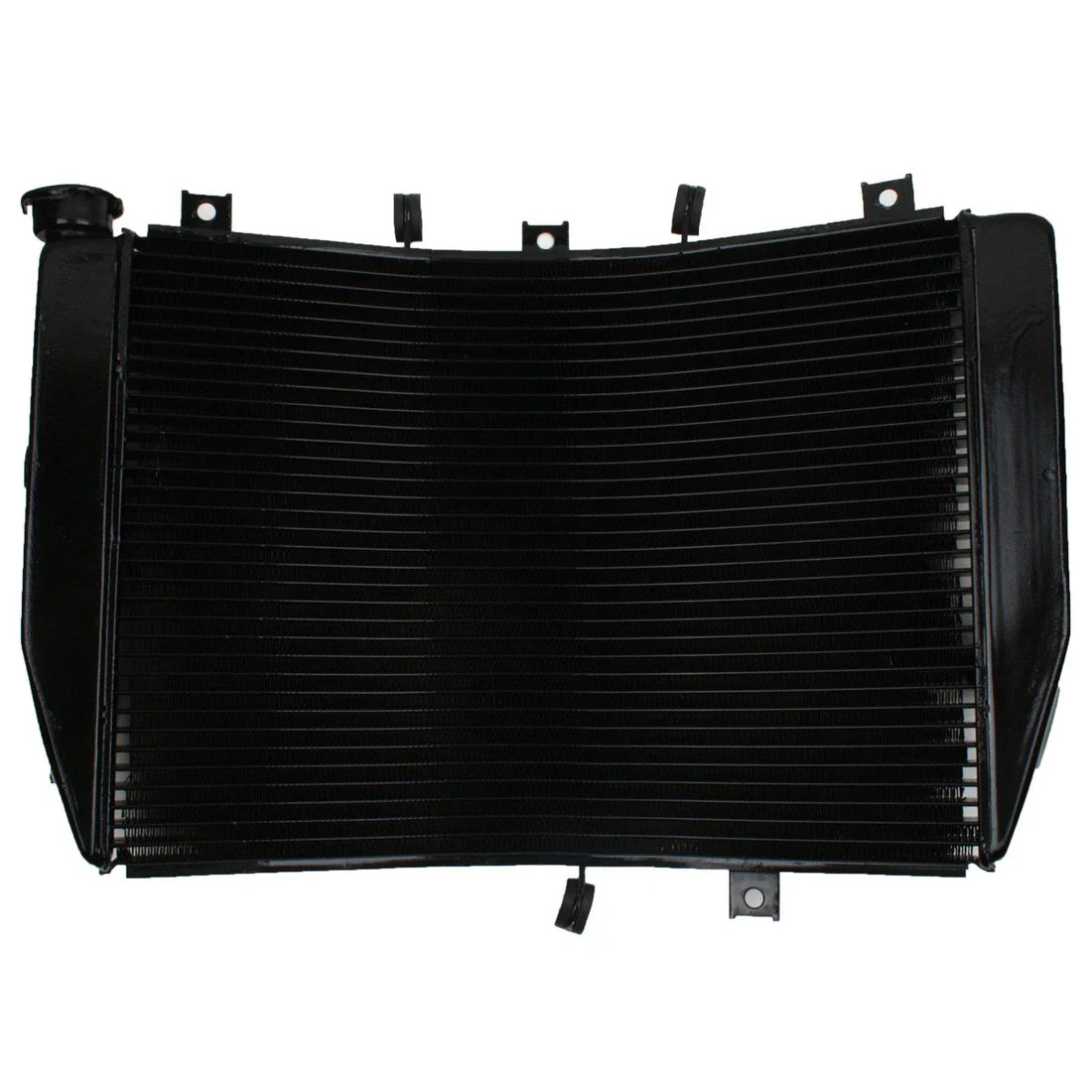 Radiator Cooler Engine Cooling Fit For Kawasaki Ninja ZX10R ZX-10R 06-07 Black