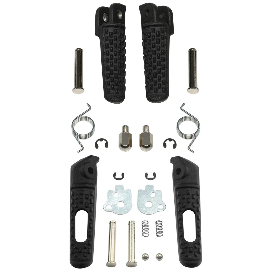 Driver & Passenger Footrests Fit For Honda CBR600RR 2003-2025 CBR1000RR 2004-16