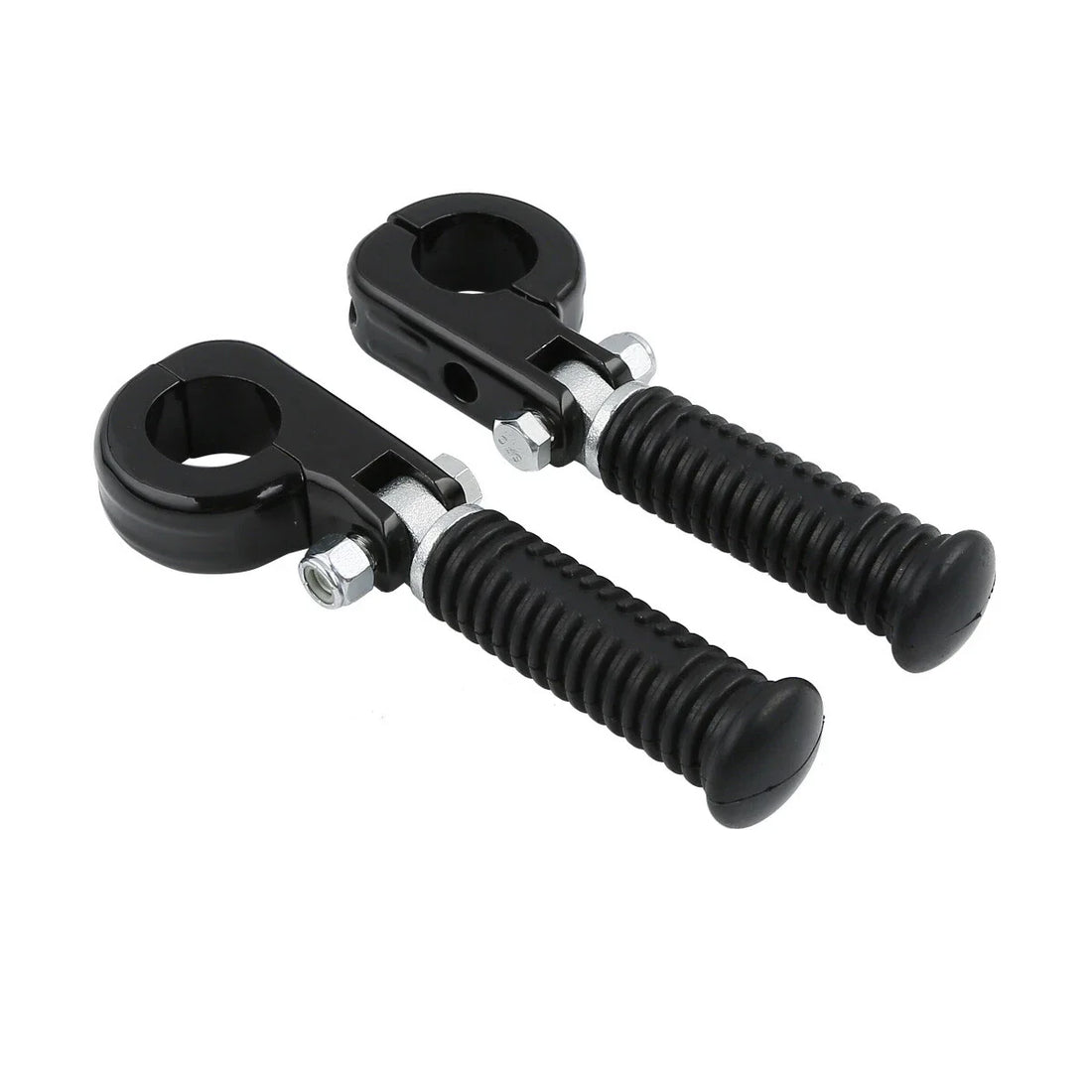 1-1/4" Foot Pegs Fit For Harley Street Road Glide Highway Crash Bar Engine Guard
