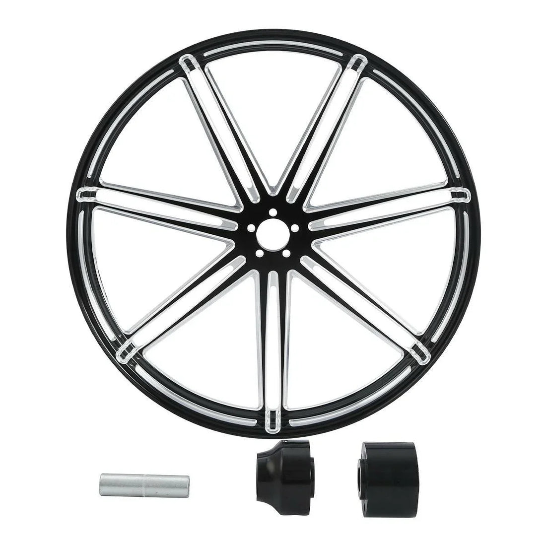 26"x3.5" Front Wheel Rim & Hub Single Disc Fit For Harley Road Glide ABS 1997-21