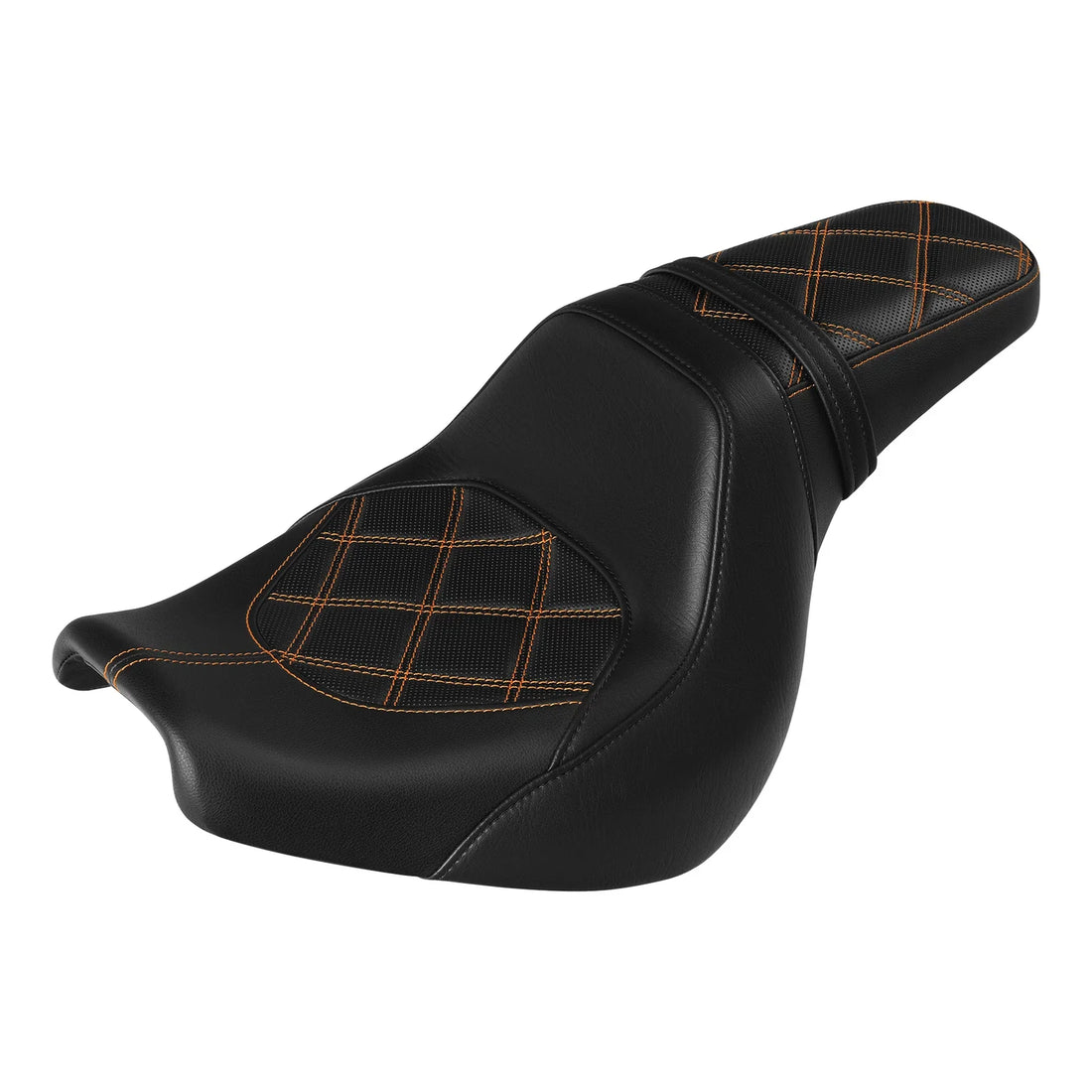 Driver Passenger Seat Fit For Harley Davidson Fat Bob Fxfb Fxfbs 2018-2024 Black