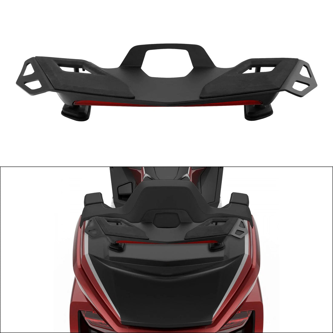 Rear Trunk Luggage Rack LED Light Fit For Honda Goldwing 1800 GL1800 21-25