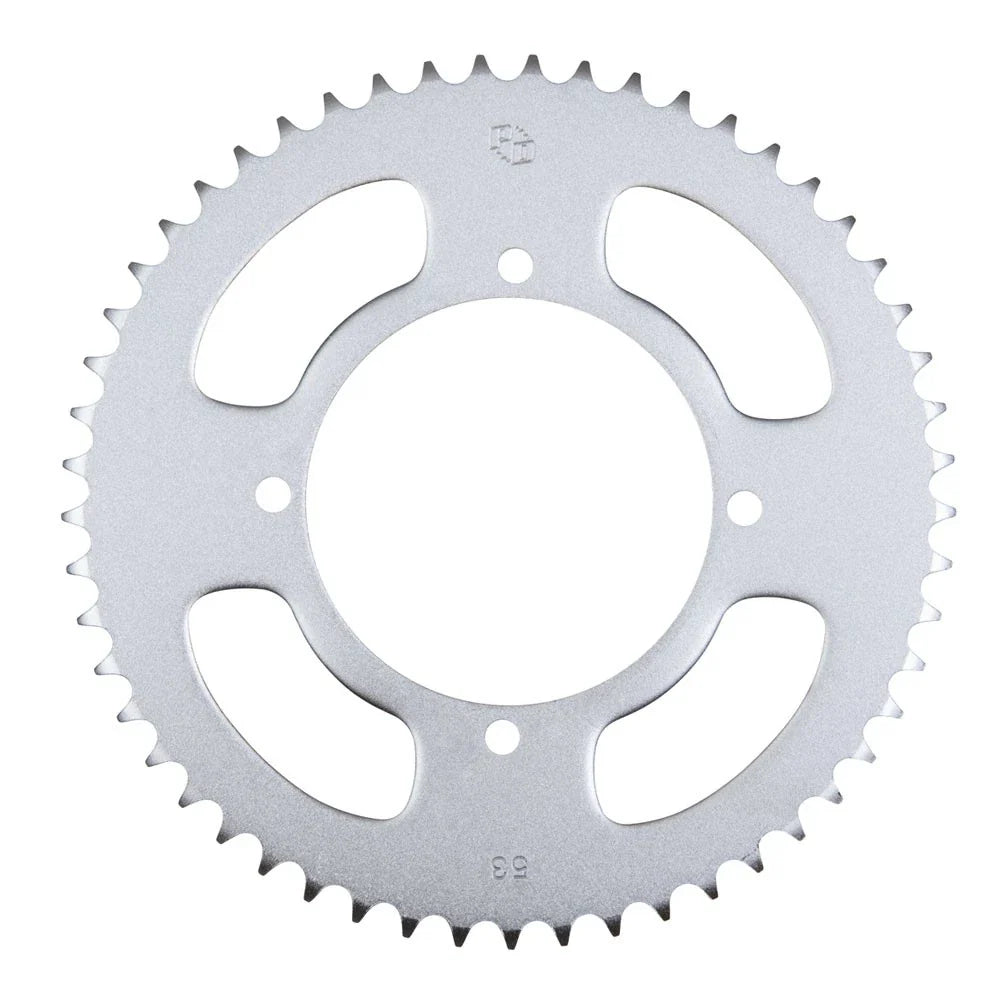 Primary Drive Rear Steel Sprocket 53 Tooth Silver For Kawasaki KX85 2001-2023