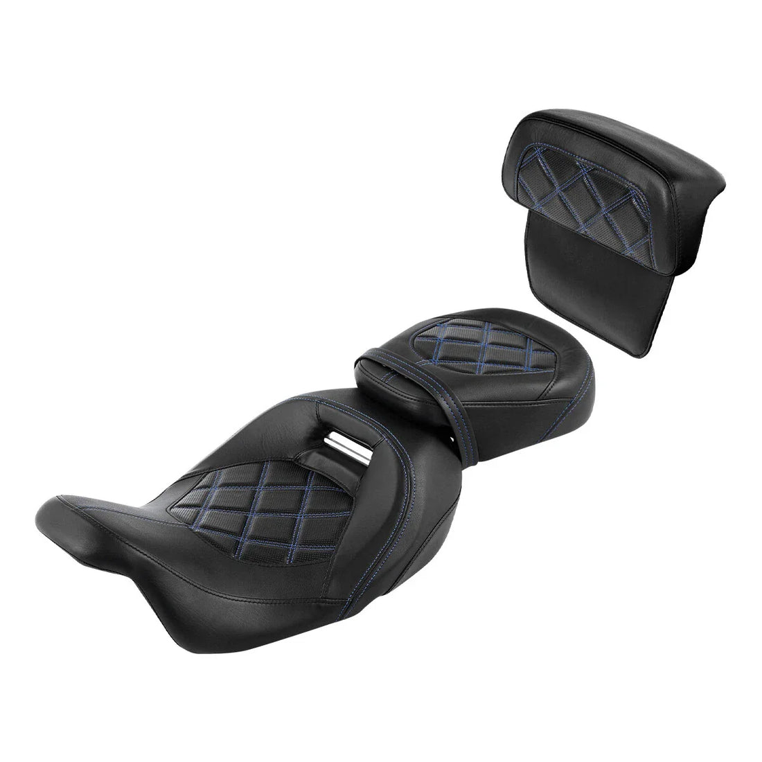 Driver & Passenger Seats Backrest Fit For Harley Cvo Street Road Glide 2014-2023