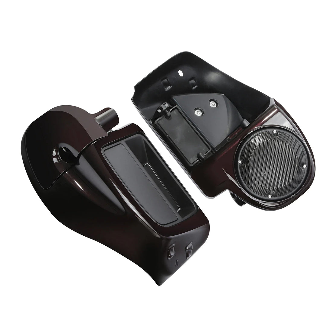 Lower Vented Fairings Fit For Harley Cvo Street Glide 2014-2024 19 Black Forest