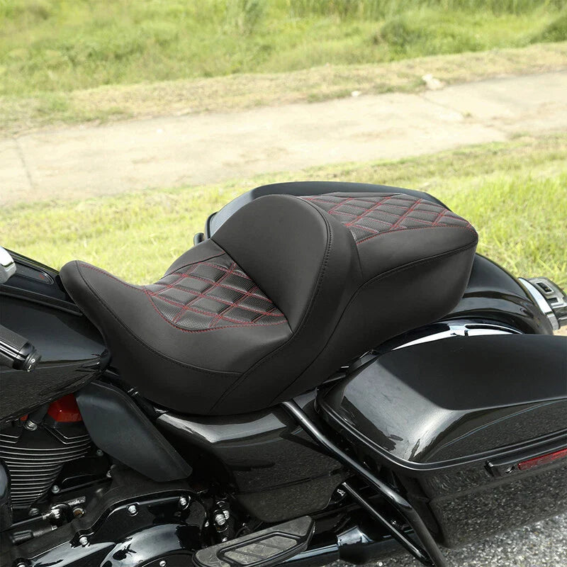Driver & Passenger Seat Fit For Harley Touring Ultra Limited Street Glide 09-23