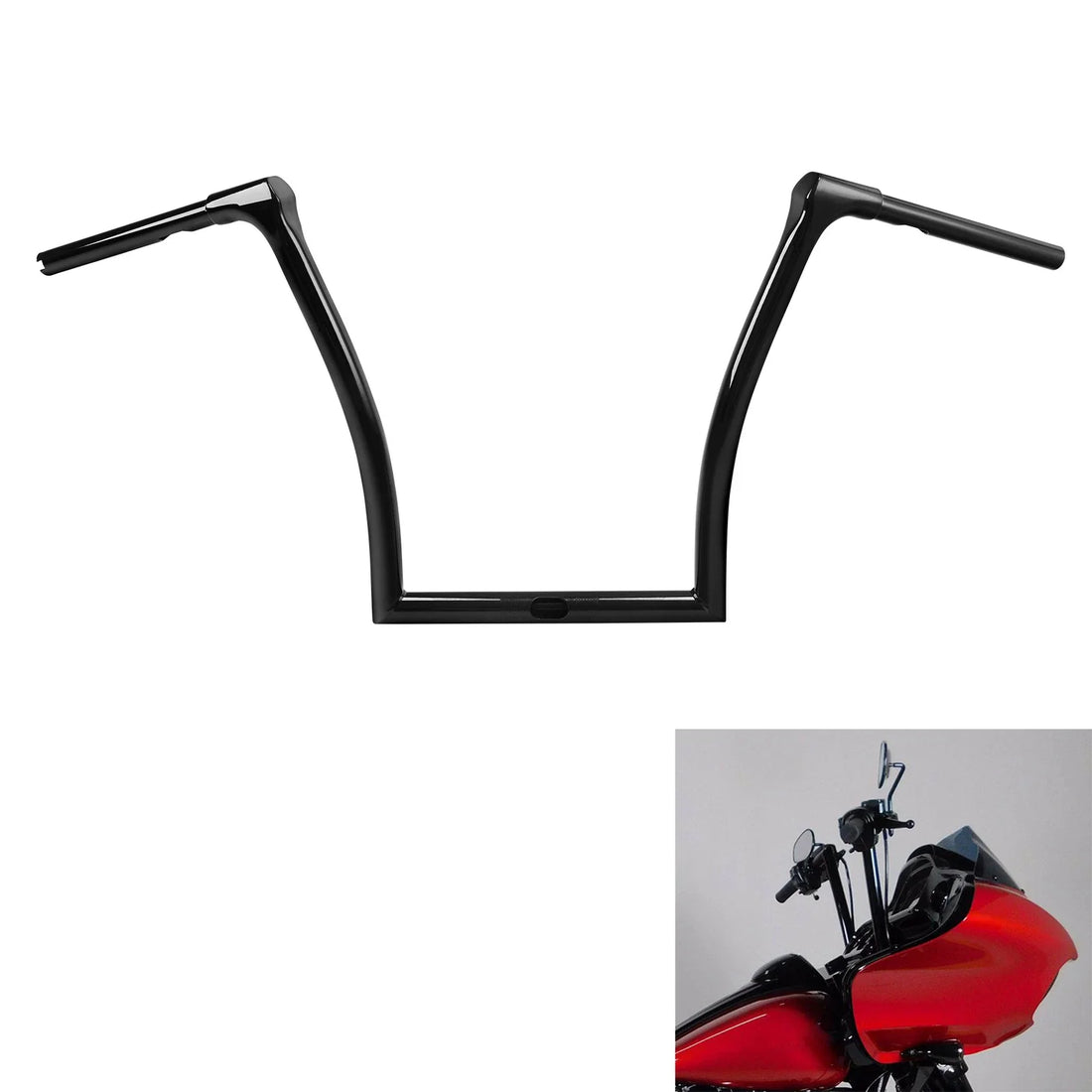 13" Rise Fused Bar 1 1/4" Handlebar Fit For Harley Road Glide Fltrx 2015-2023
