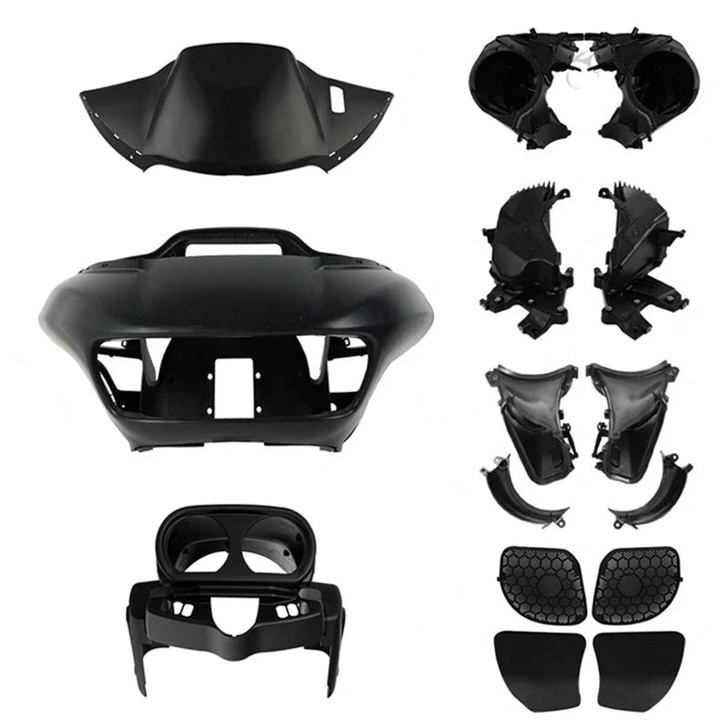 Matte Speaker Box Air Duct Instrument Fairings Fit For Harley Road Glide 2015-23