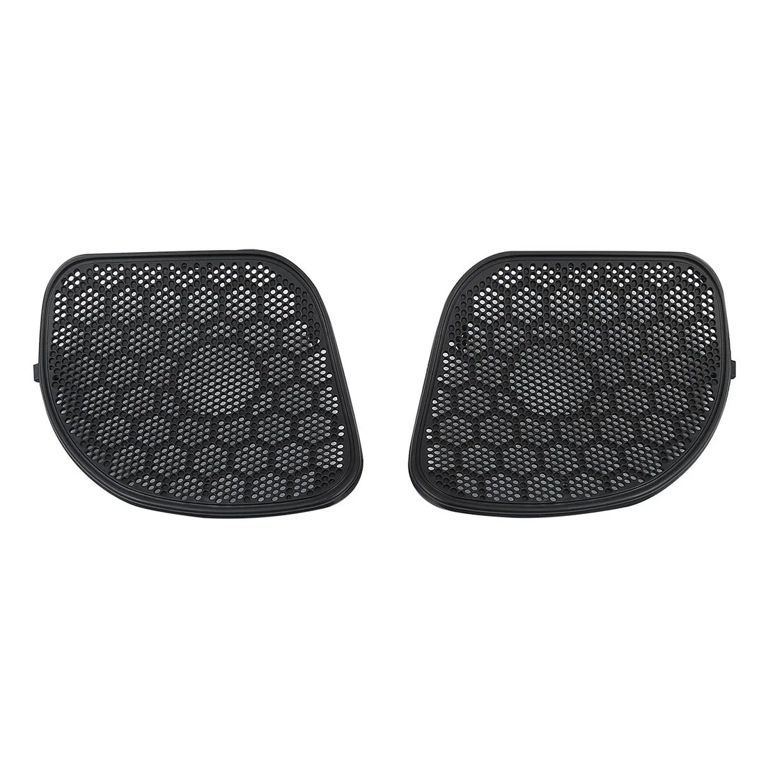 Black Mesh Front Fairing Speaker Grilles Fit For Harley Road Glide 2015-2023