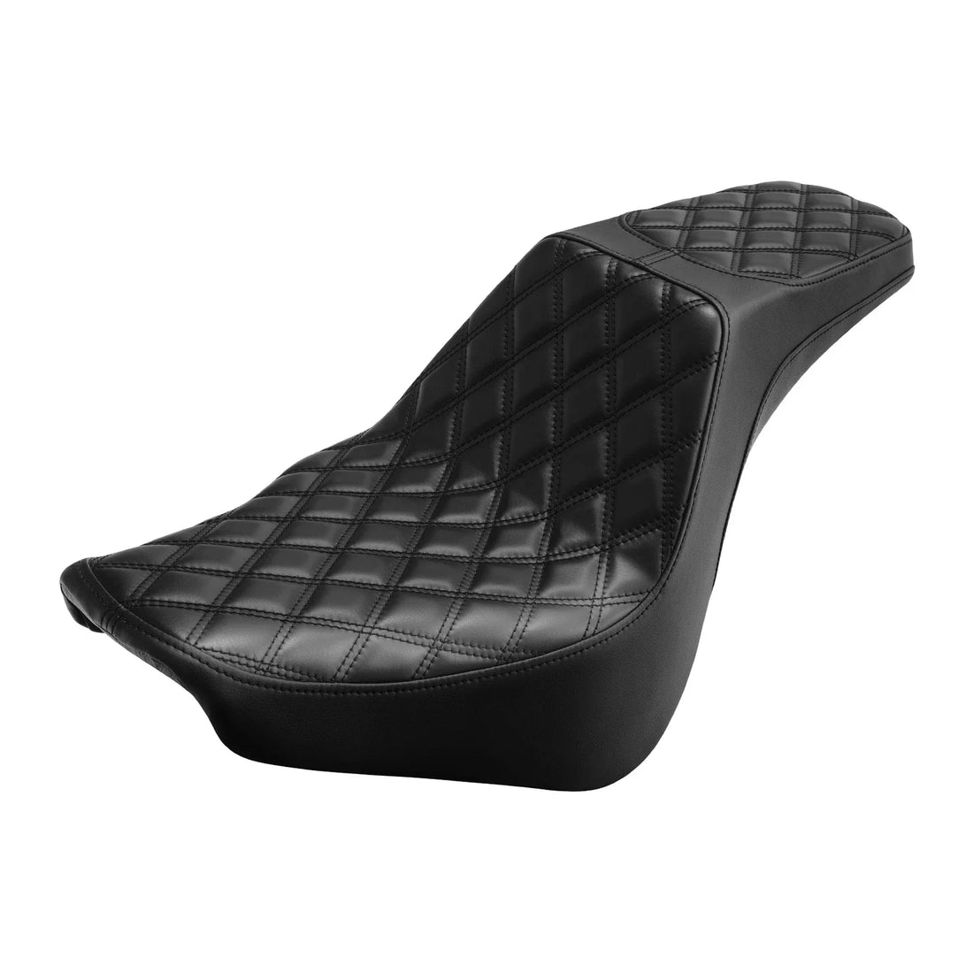 Black Driver Rider Passenger Seat Fit for Harley Softail Street Bob Fxst 2018-25
