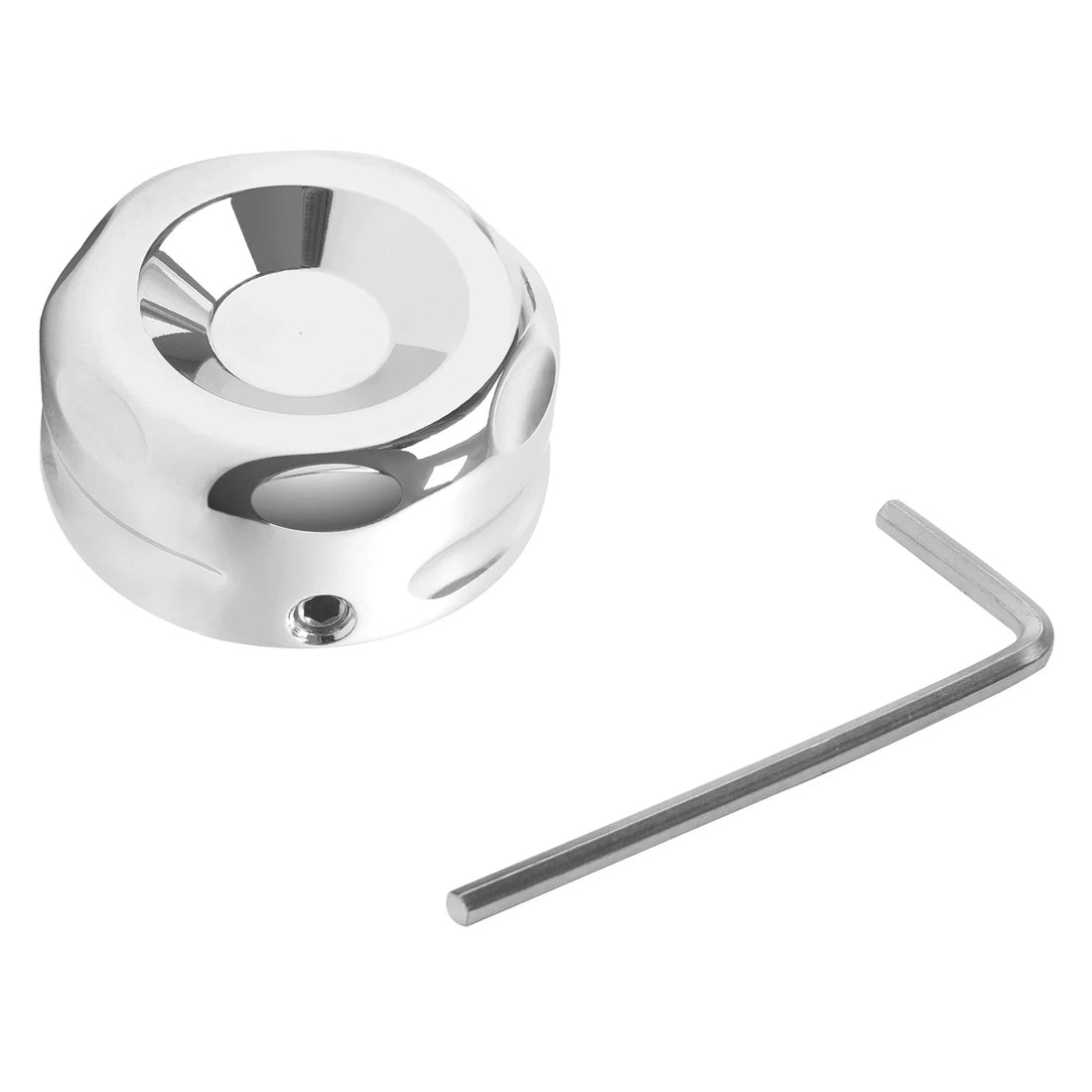 Triple Tree Top Upper Fork Nut Bolt Cover Fits For Harley Sportster XL 09-2013