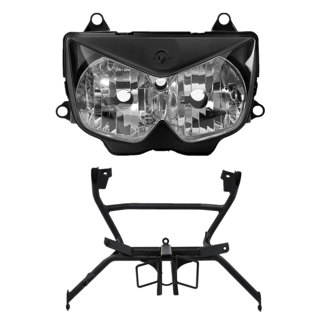 Front Headlight Headlamp & Fairing Bracket Fit For Kawasaki Ninja 250R 2008-2012