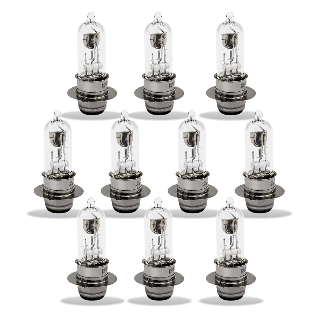 10 Bombillas Puntiagudas 12V 35/35W GY6 Scooter Chino DE 4 Tiempos TAOTAO Kazuma