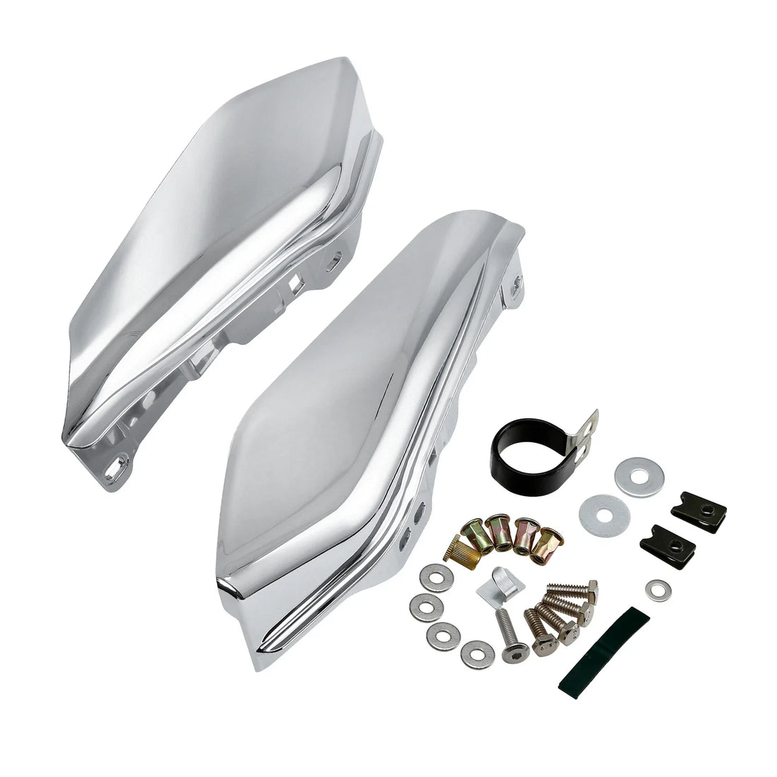Chrome Mid-Frame Air Deflectors Fit For Harley Touring Trike 2017-2023 2022 2021