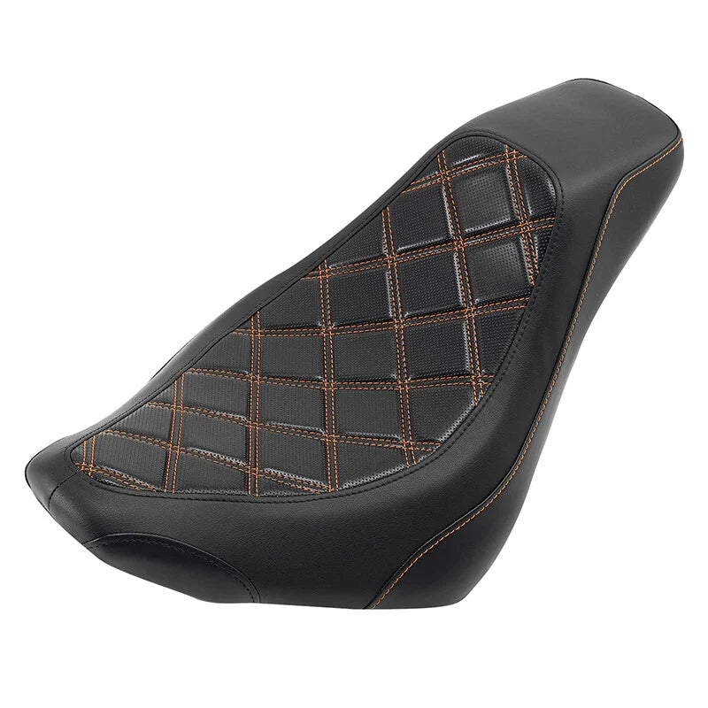 Driver Solo Seat Fit For Harley Davidson Softail Slim Heritage Classic 18-25