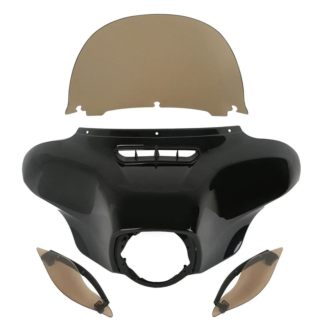 Batwing Fairing Windshield & Air Deflectors Fit For Harley Street Glide 2014-24