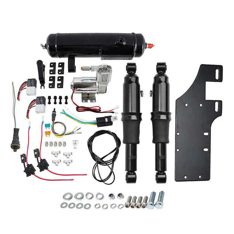 Rear Air Ride Suspension Air Tank Fit For Harley Touring Electra Glide 1994-2025