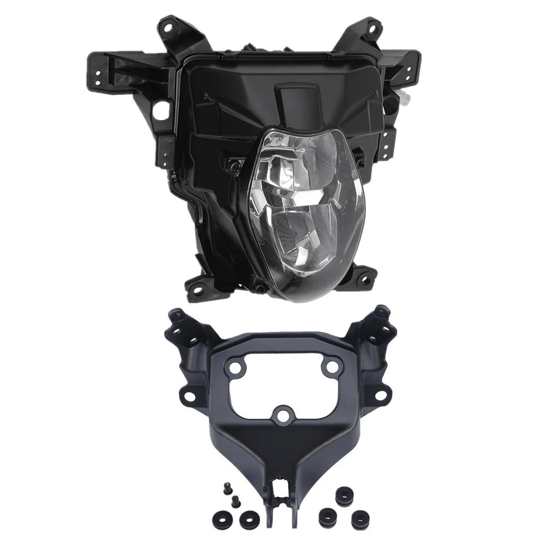 LED Front Headlight Assembly &Fairing Stay Bracket Fit For Suzuki GSXR1000 17-25