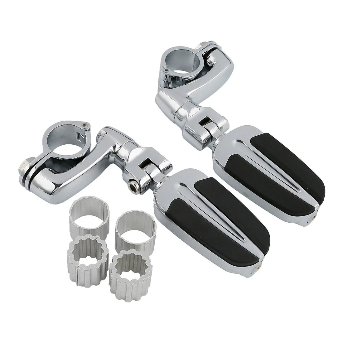 22/25/32/35mm Highway Bar Footpegs Peg Mount Fit For Harley Touring Street Glide