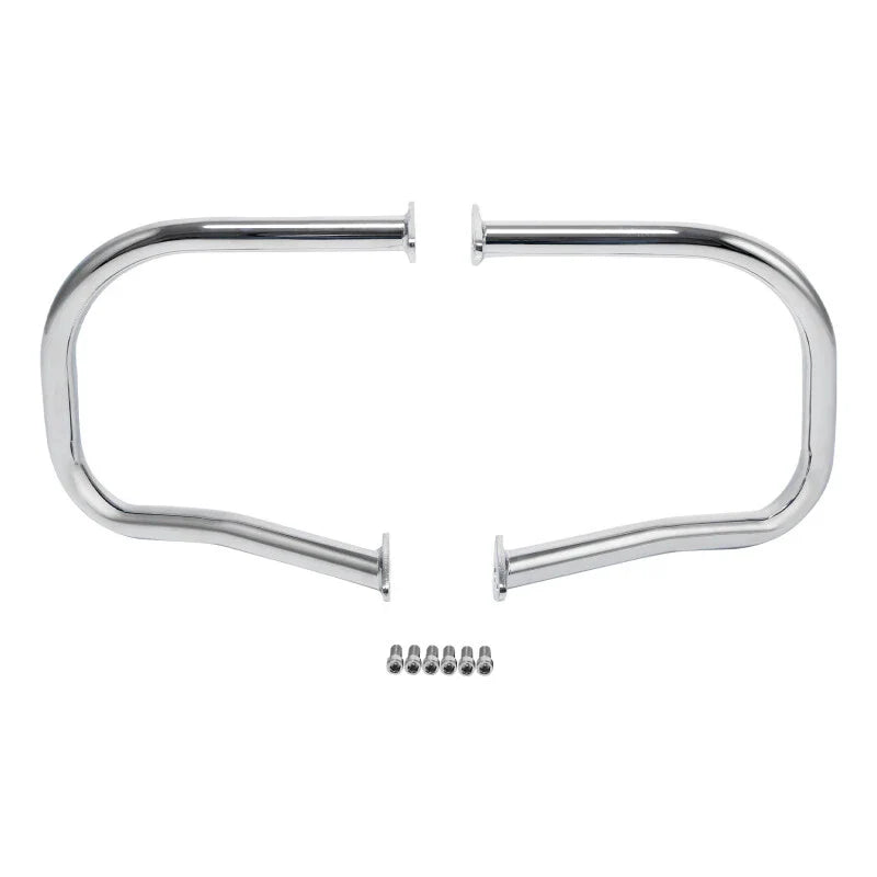 Chrome Saddlebag Guard Rear Highway Bars Fit For Indian Challenger 2020-2025