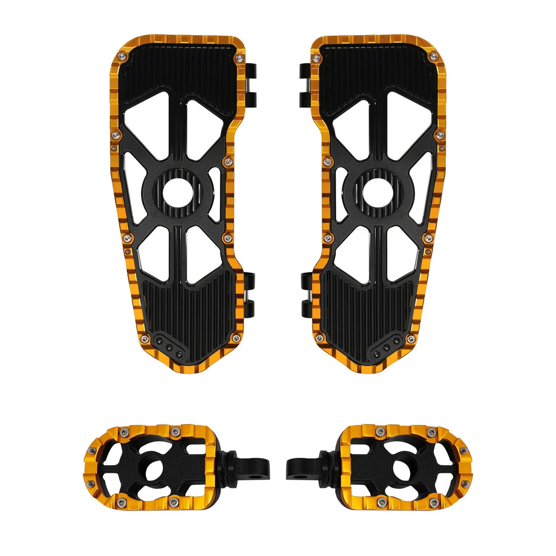 Driver Floorboards Footboards & Footpegs Fit For Harley Road King Glide 2009-24
