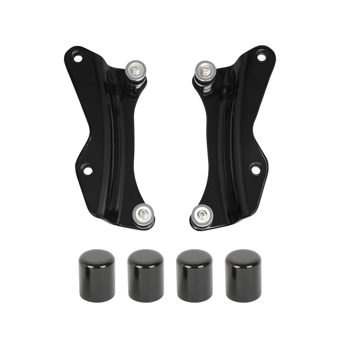 4 Point Docking Hardware Kit & Covers Fit For Harley Touring Street Glide 14-25