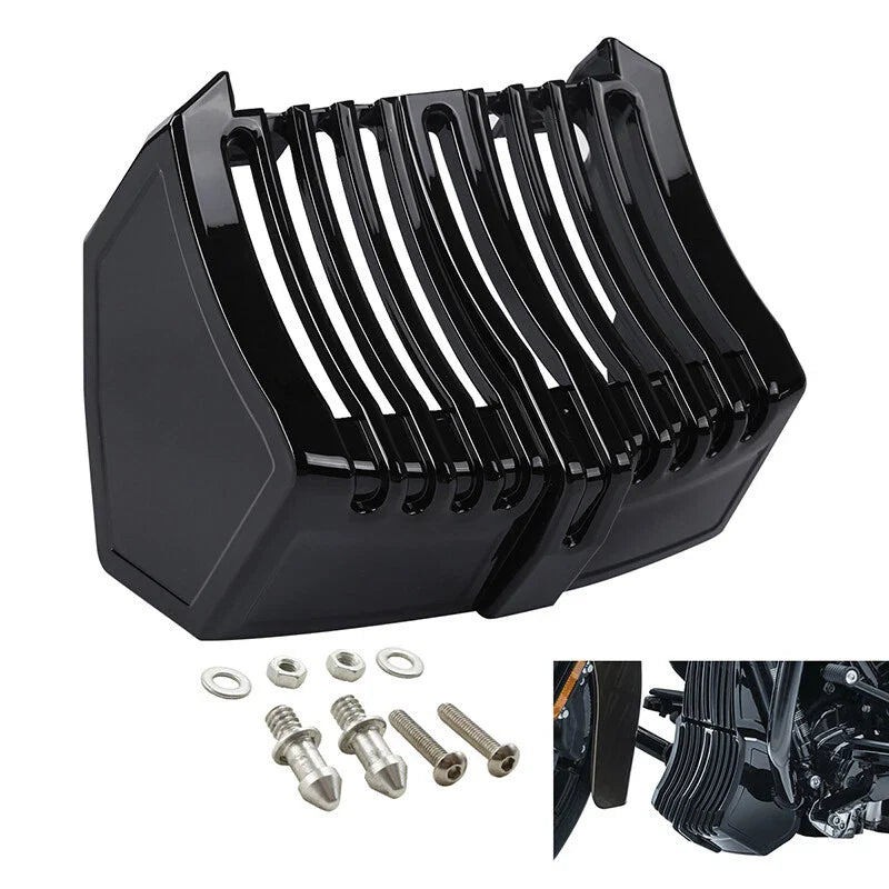 Precision Oil Cooler Cover Fit For Harley Touring Street Road Glide King 17-23