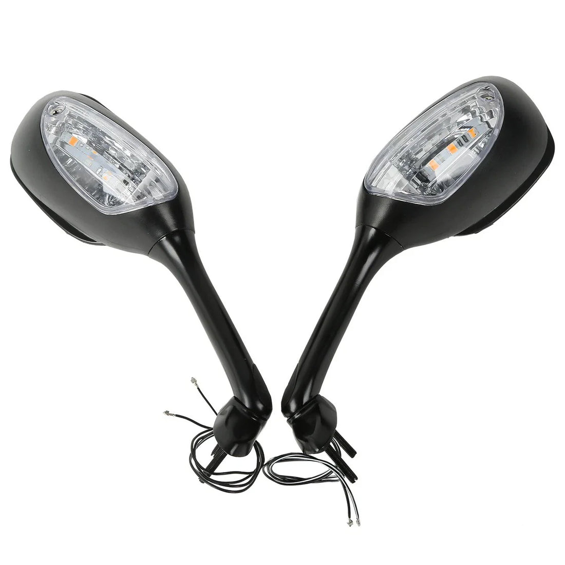 Rear View Mirrors W/ Turn Signal Fit For Suzuki GSXR600 750 06-25 GSXR1000 05-16