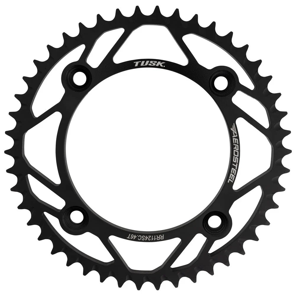 Tusk AeroSteel Rear Sprocket 46 Tooth For Husqvarna TC 85 17/14 2014-2026