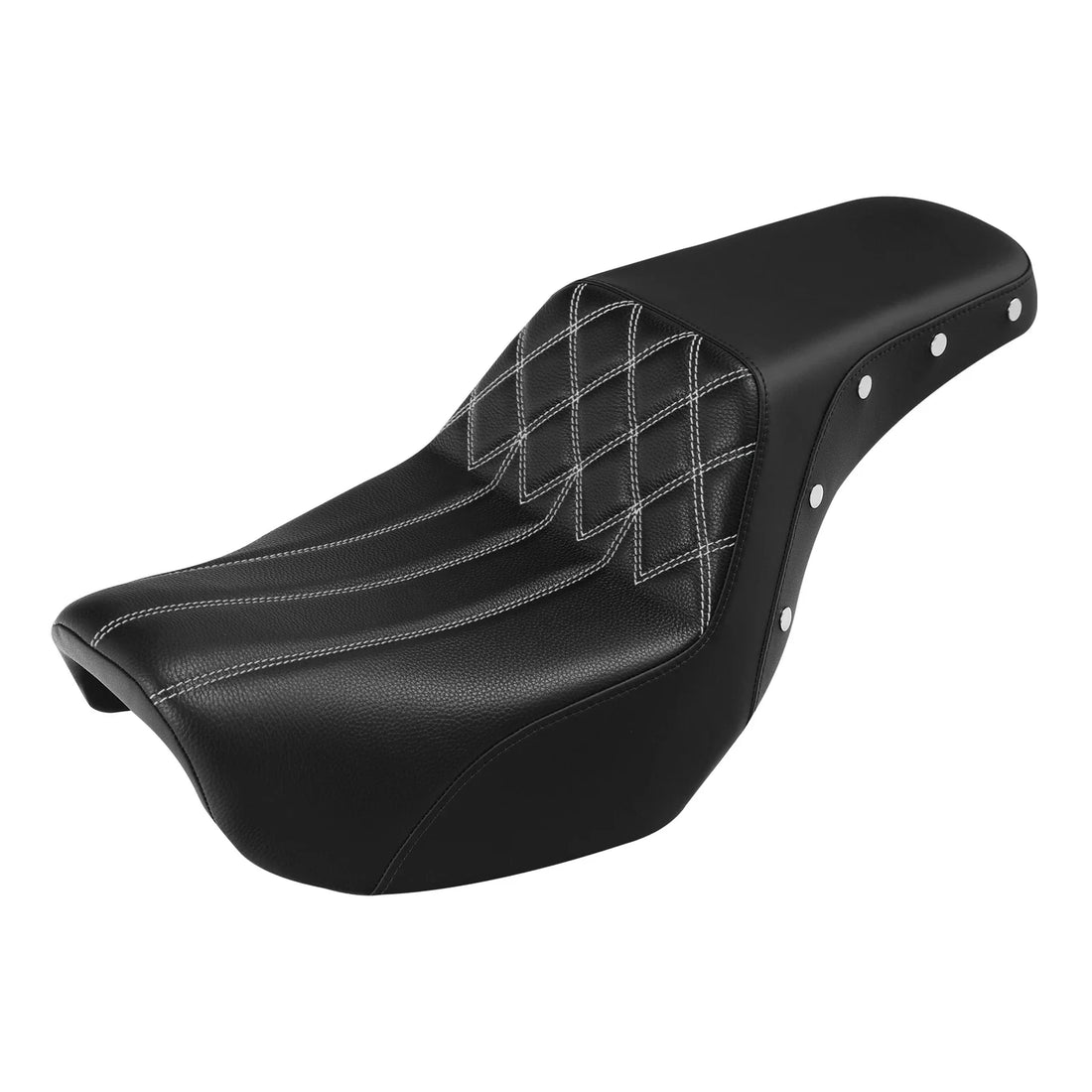 Driver Passenger Seat Fit For Harley Dyna Wide Super Glide Street Bob 2006-2017