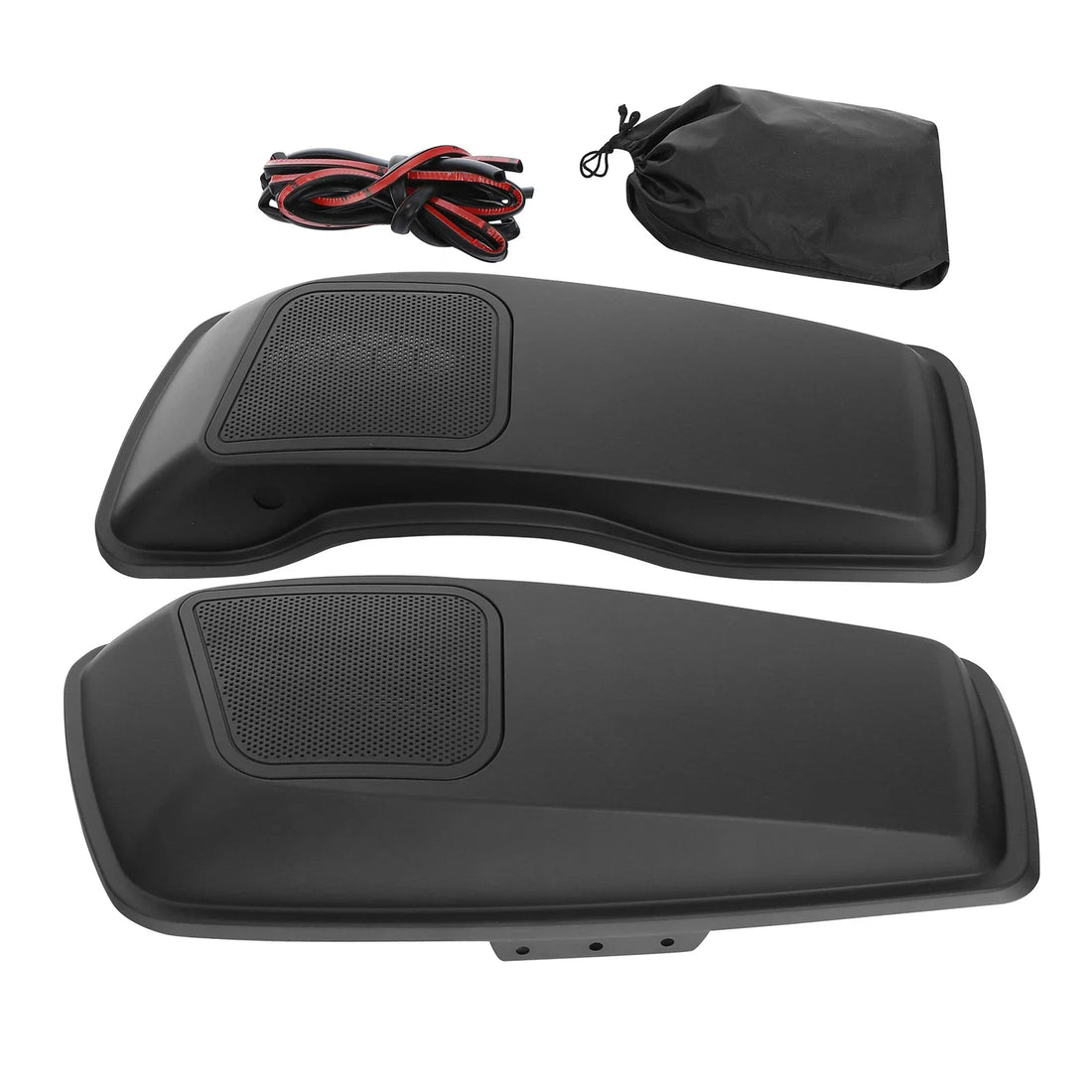 Matte Saddlebag Lid 6x9" Speakers Grill Fit For Harley Road Glide King 2014-2023