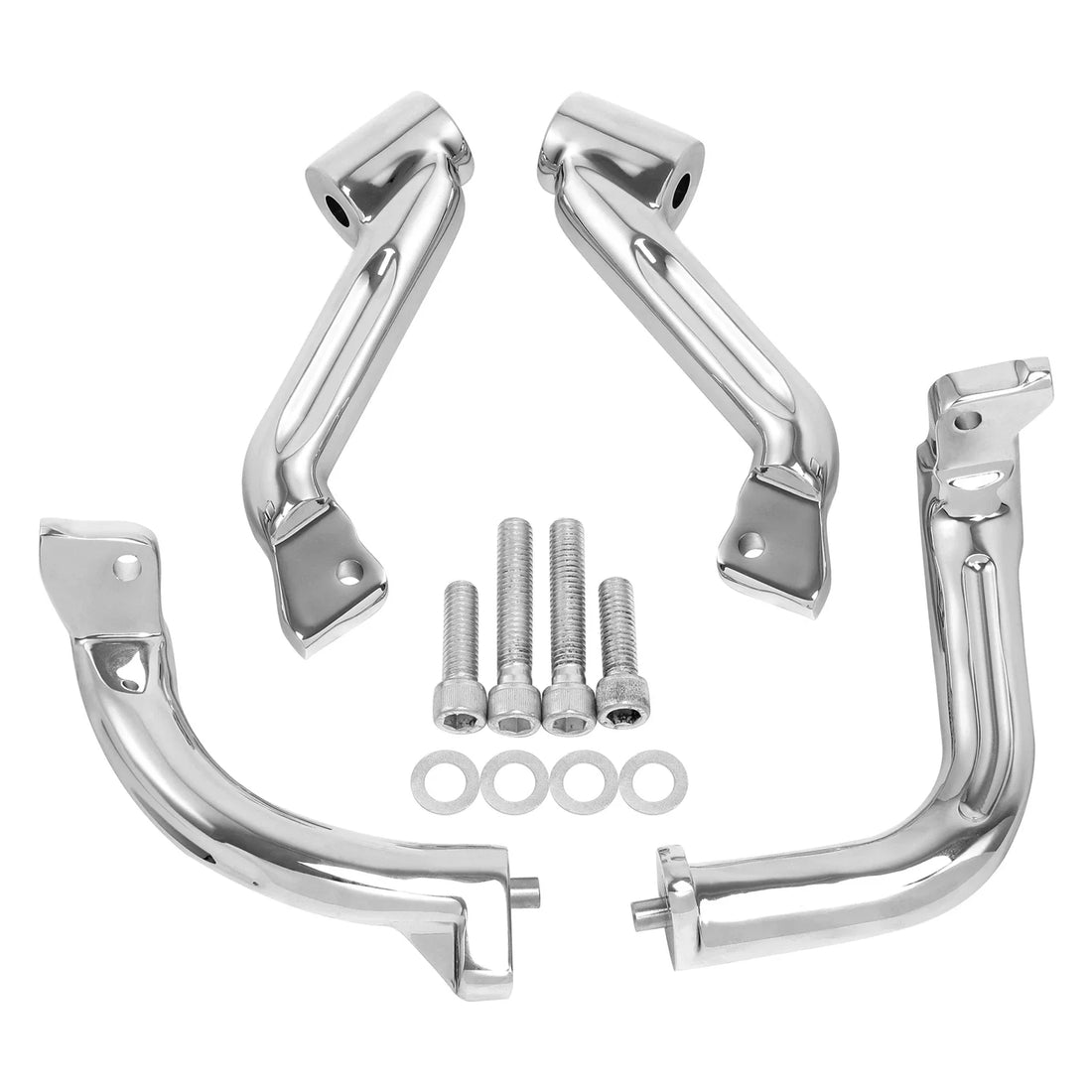 Driver Floorboard Footboard Mount Bracket Fit For Harley Road Street Glide 17-25