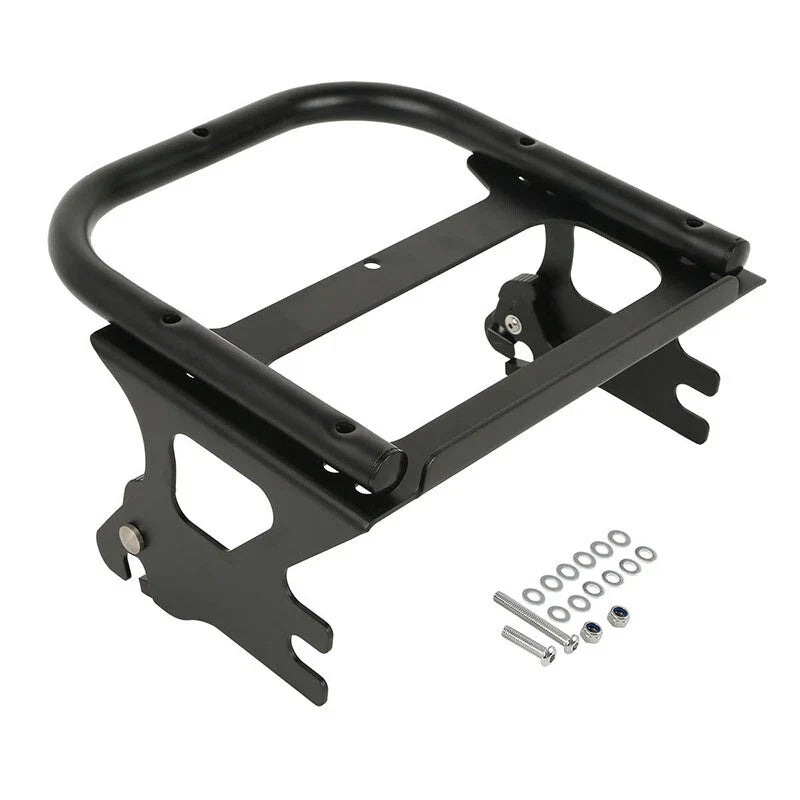 Two up Luggage Rack Fit For Harley Touring Road Electra Glide 97-08 98