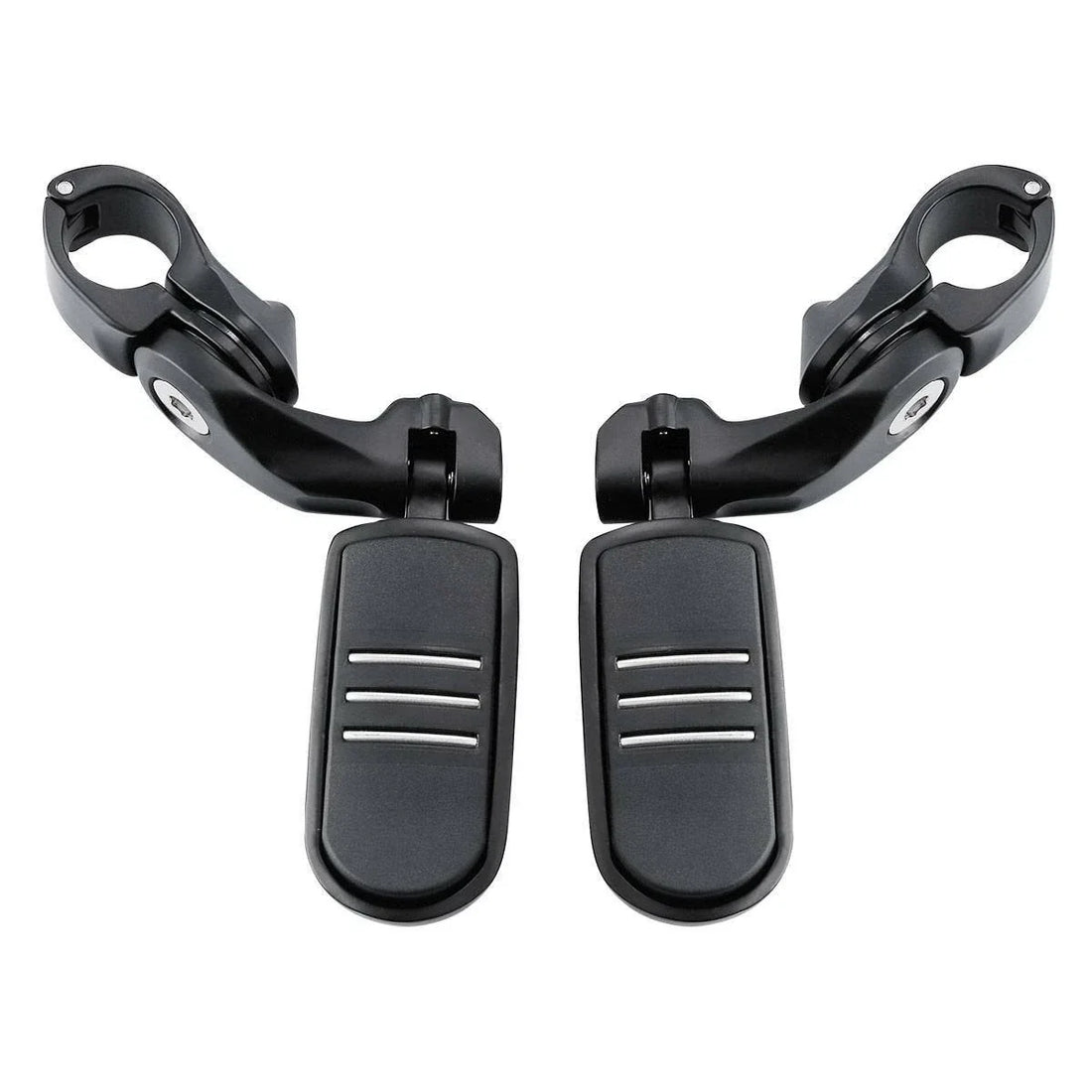 Fit For Harley short angled Adjustable Highway Peg Mount Kit matte black