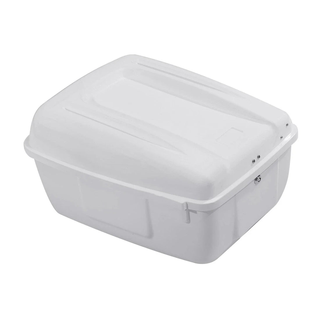 White Police Trunk Luggage Fit For Harley Road King Electra Street Glide Touring