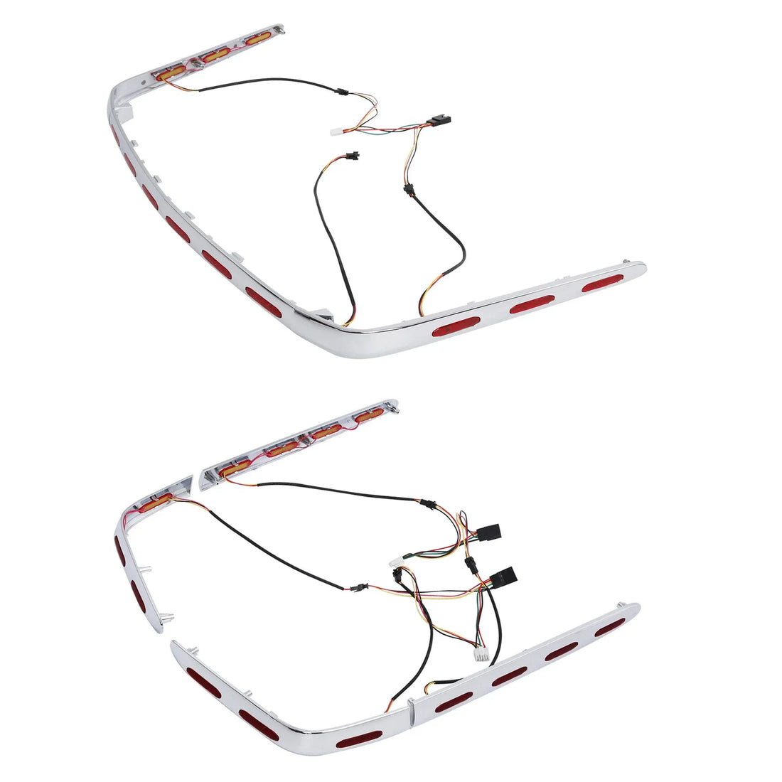 Trunk & Saddlebag Decoration Trim LED Light Fit for Honda Goldwing 1800 2001-11