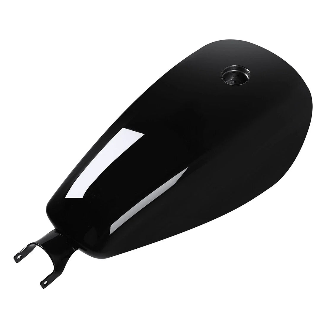 Black 2.6gal. Gallon Gas Fuel Tank Fit For Harley Sportster 883 1200 48 2007-22