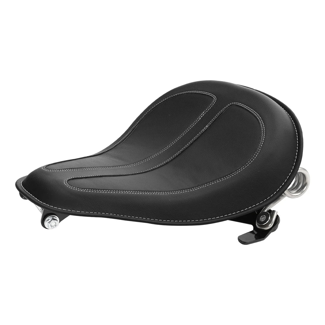 Black Driver Solo Seat Fit For Harley Sportster XL 1200 883 2004-2016 2010-2022