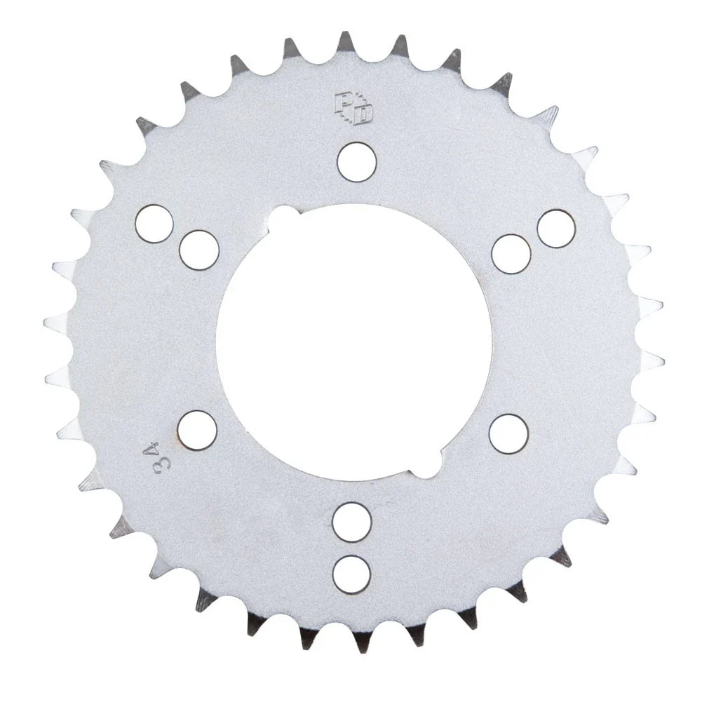 Primary Drive Rear Steel Sprocket 34 Tooth Silver For Polaris 350L & Xpress 2X4