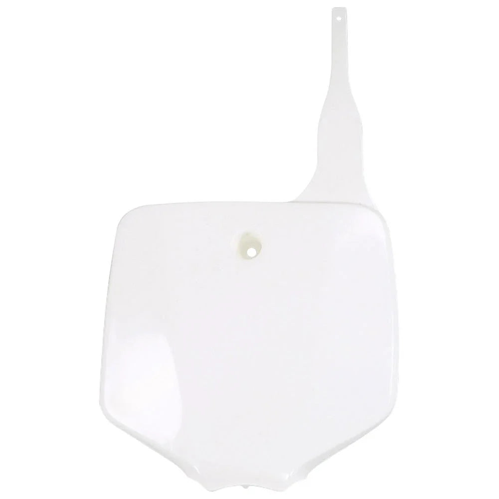 UFO Front Number Plate White For Kawasaki KLX110 2002-2009