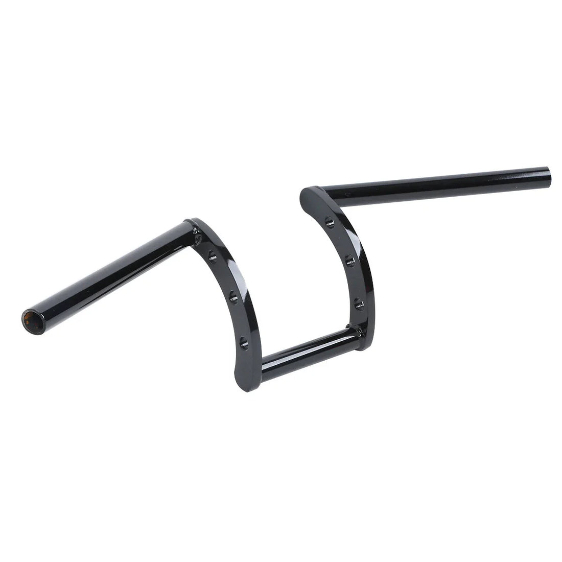 Handlebars 1" Z Fit For Harley Custom Bobber Softail Dyna Sportster XL883 Black