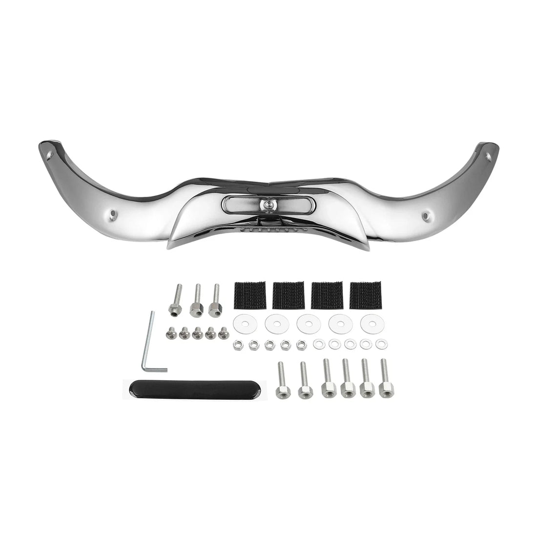 Windshield Windscreen Trim Chrome Fit For 04-13 Harley Cvo Road Glide Ultra Fltr