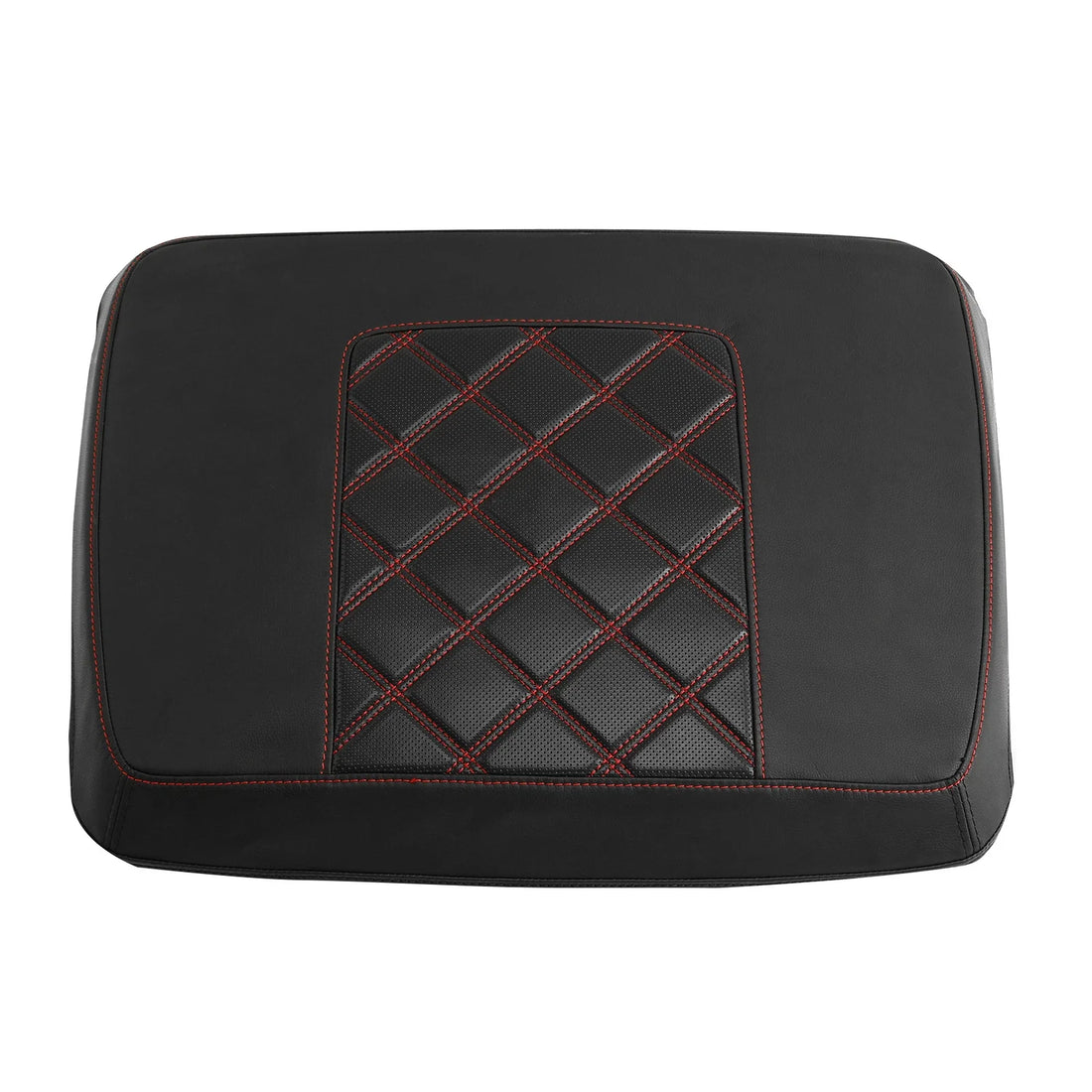 Trunk Lid Cover Fit For Harley Touring Street Road Glide 2014-24 Black Red