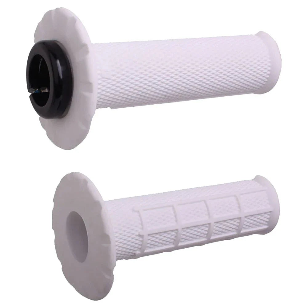 Odi Universal Half-Waffle Lock-On Grips White - Soft Compound For Stark Future