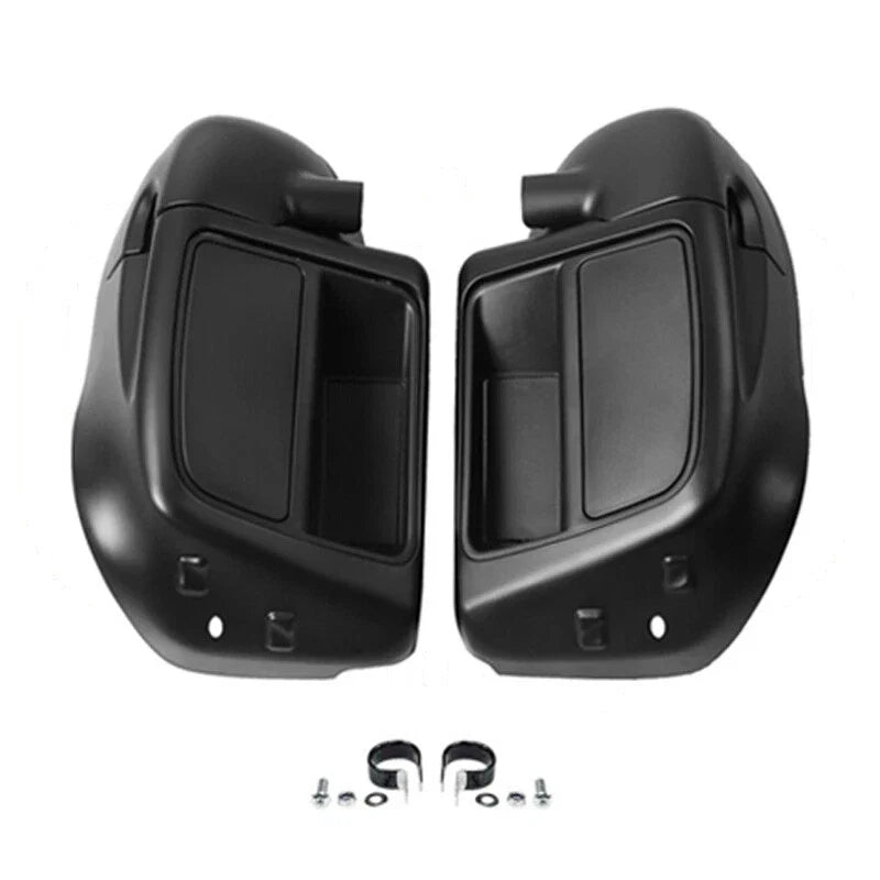 ABS Matte Black Lower Vented Leg Fairings Fit For Harley Touring 2014-2024 2023