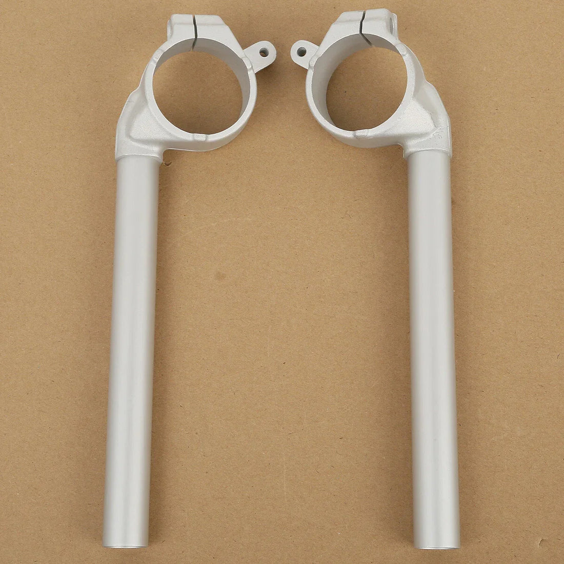 Silver Handlebar Handle Bar Clip On Fit For Yamaha YZFR1 Yzf R1 YZF-R1 2002-2003