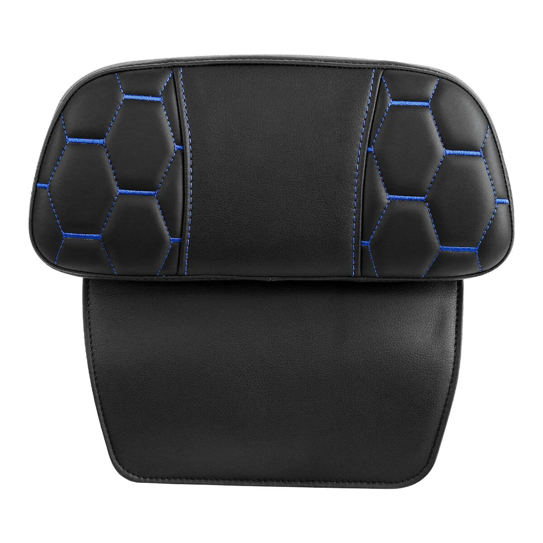 Razor Chopped Rear Trunk Backrest Pad Fits For Harley Road King 14-23 Black Blue